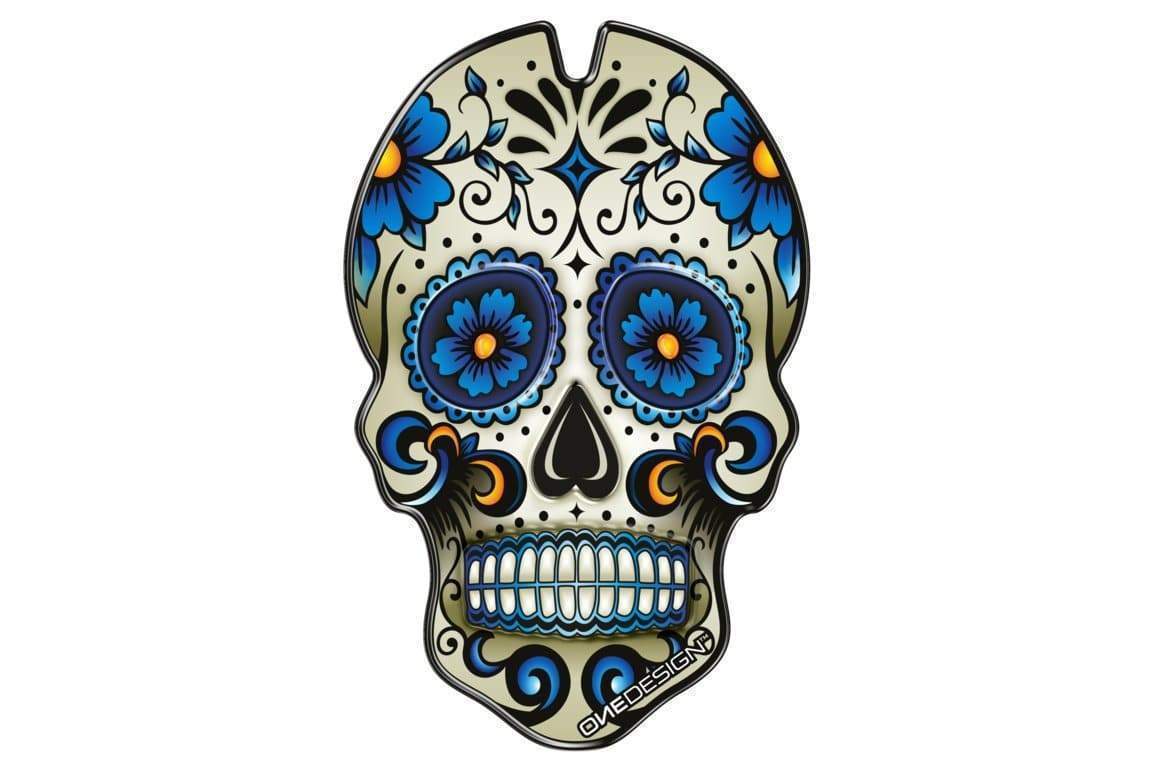 Puig Skull Tank Pad | Blue - Shop name