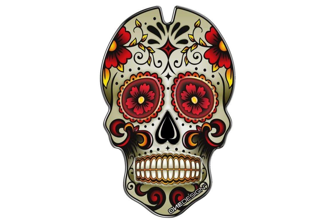 Puig Skull Tank Pad | Red - Shop name