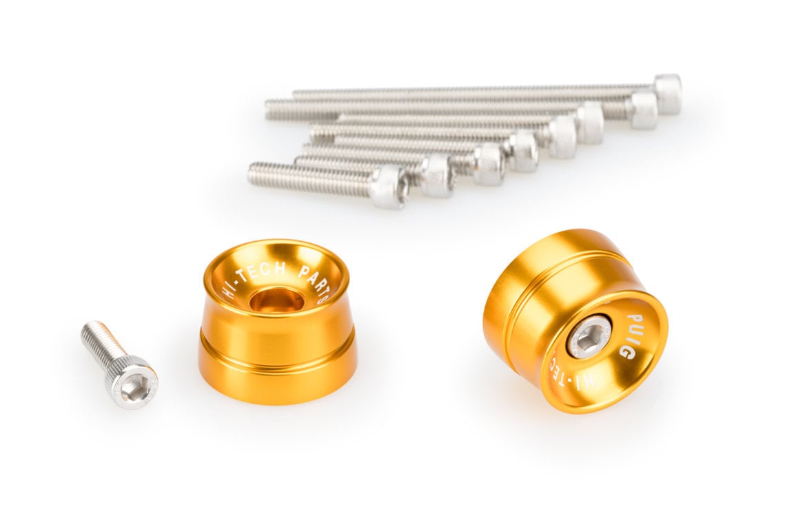 Puig Speed Bar Ends | Gold | Suzuki Burgman 400 2017>Current - Shop name