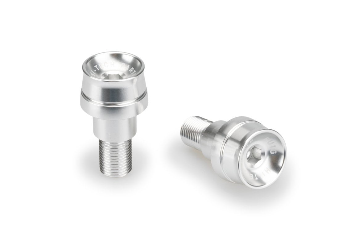 Puig Speed Bar Ends | Silver | Yamaha FZ1 Fazer 2006>2015 - Shop name