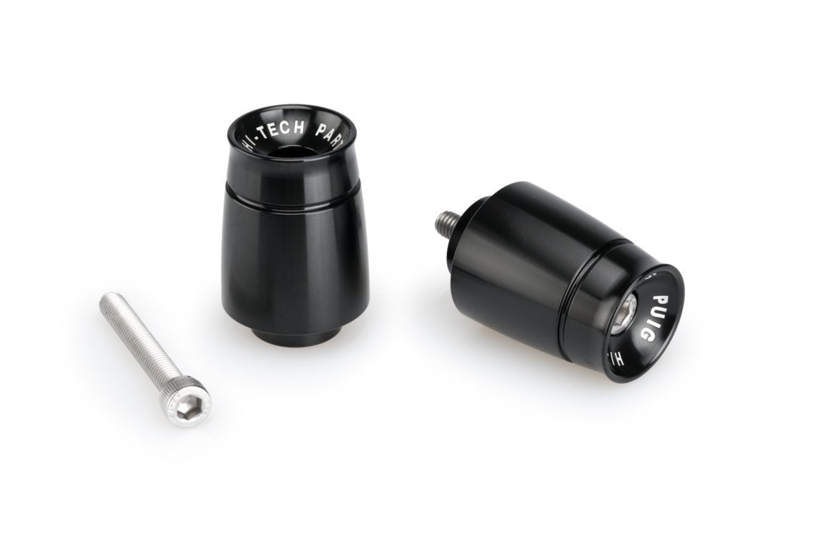 Puig Sport Bar Ends | Black | Yamaha Fazer8 2013>2016 - Shop name