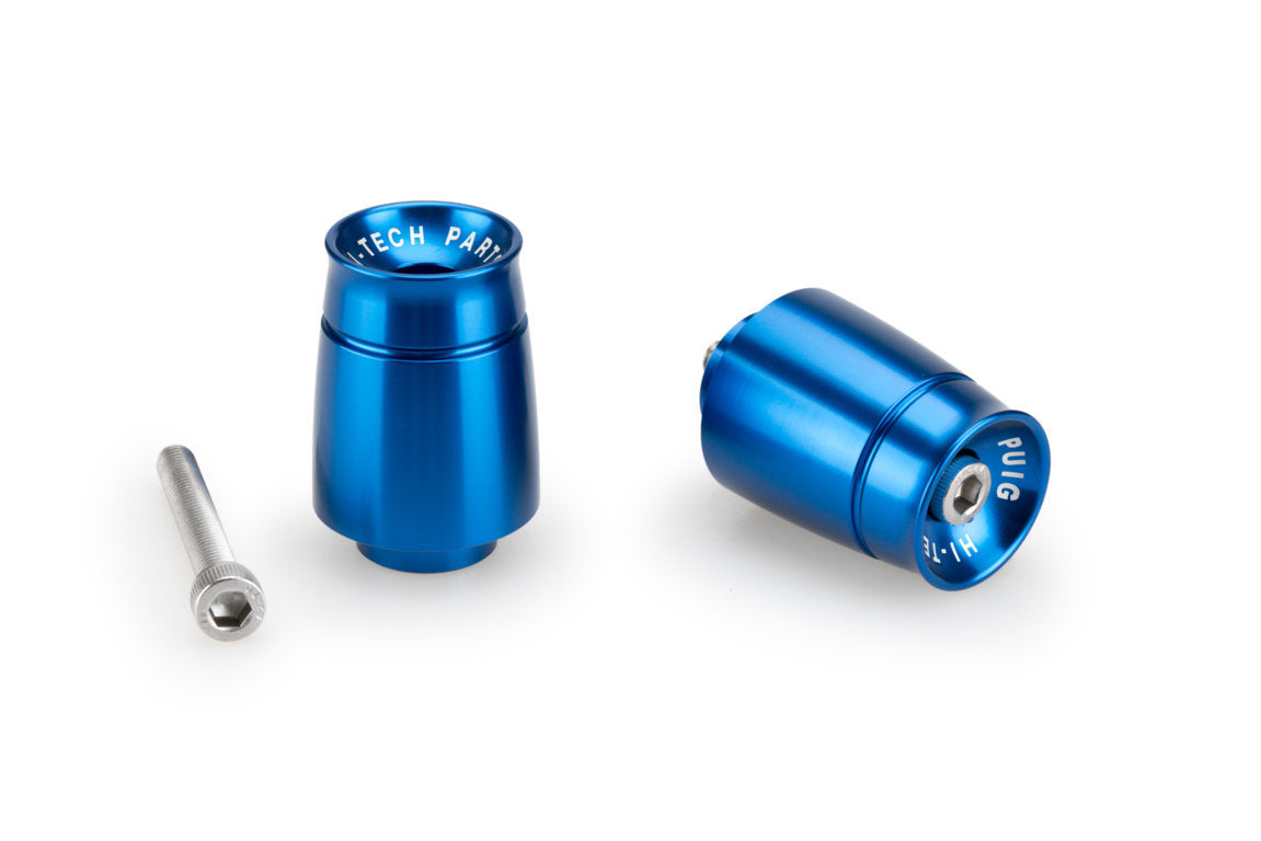 Puig Sport Bar Ends | Blue | Yamaha Fazer8 2013>2016 - Shop name