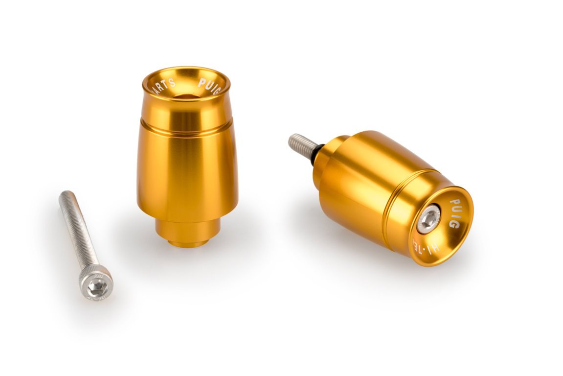 Puig Sport Bar Ends | Gold | Honda CB 1000 R 2008>2016 - Shop name