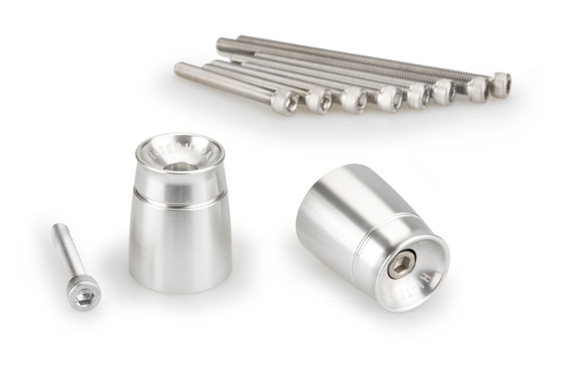 Puig Sport Bar Ends | Silver | Suzuki Burgman 400 2017>Current - Shop name