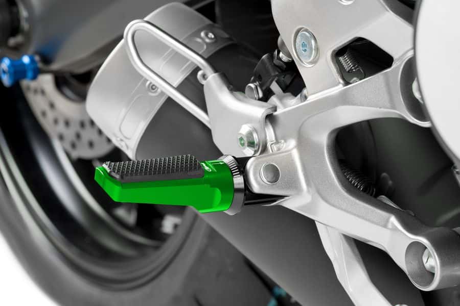 Puig Sport Footpegs | Green - Shop name
