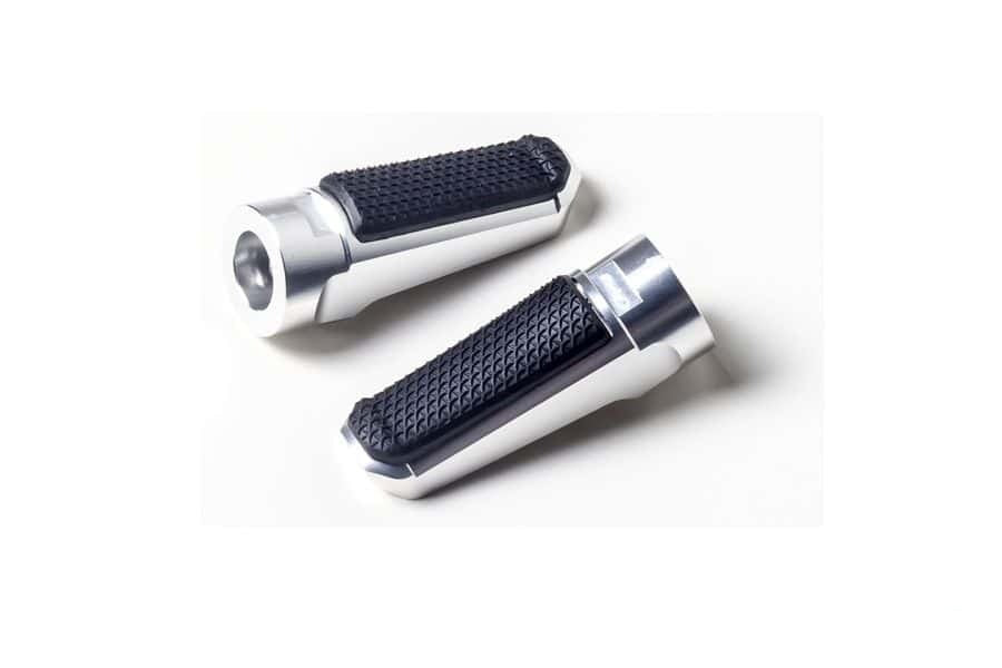 Puig Sport Footpegs | Silver - Shop name