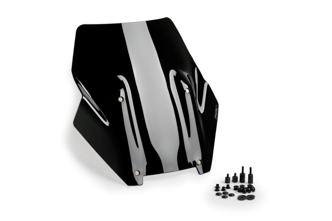 Puig Sport Screen | Black (Opaque) | Harley Davidson Pan America 1250 2021>Current - Shop name