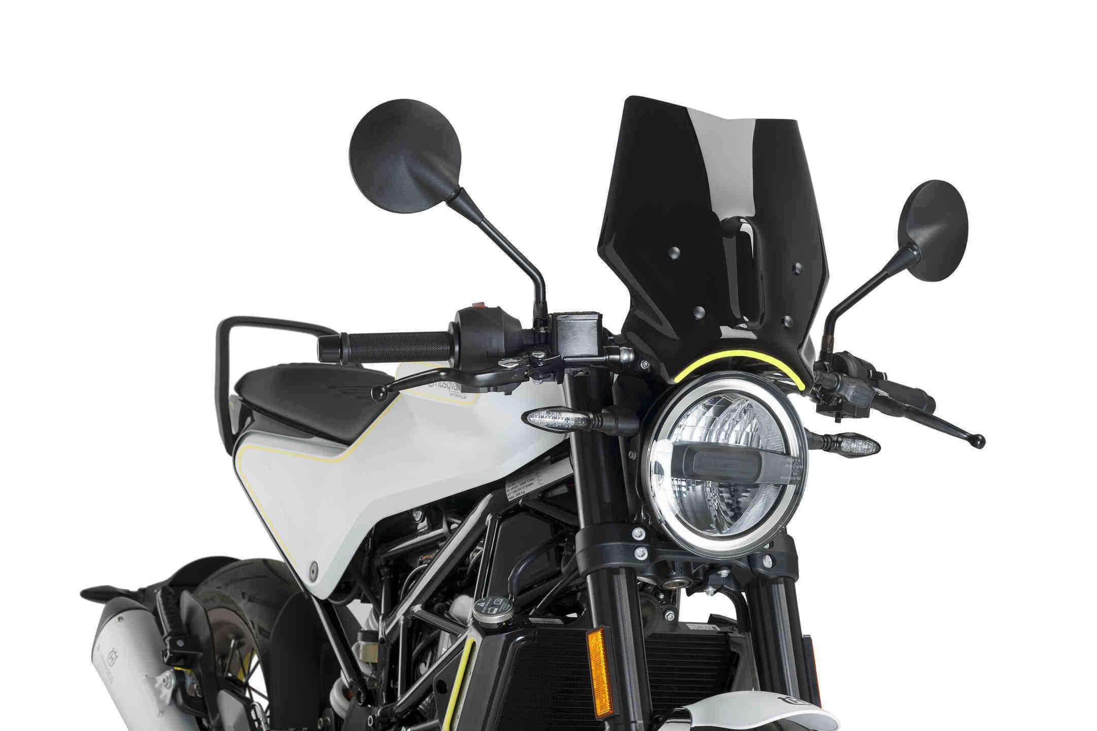 Puig Sport Screen | Black (Opaque) | Husqvarna Svartpilen 401 2017>Current - Shop name