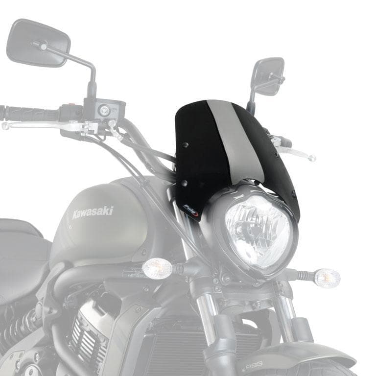 Puig Sport Screen | Black (Opaque) | Kawasaki Vulcan S 2015>Current - Shop name