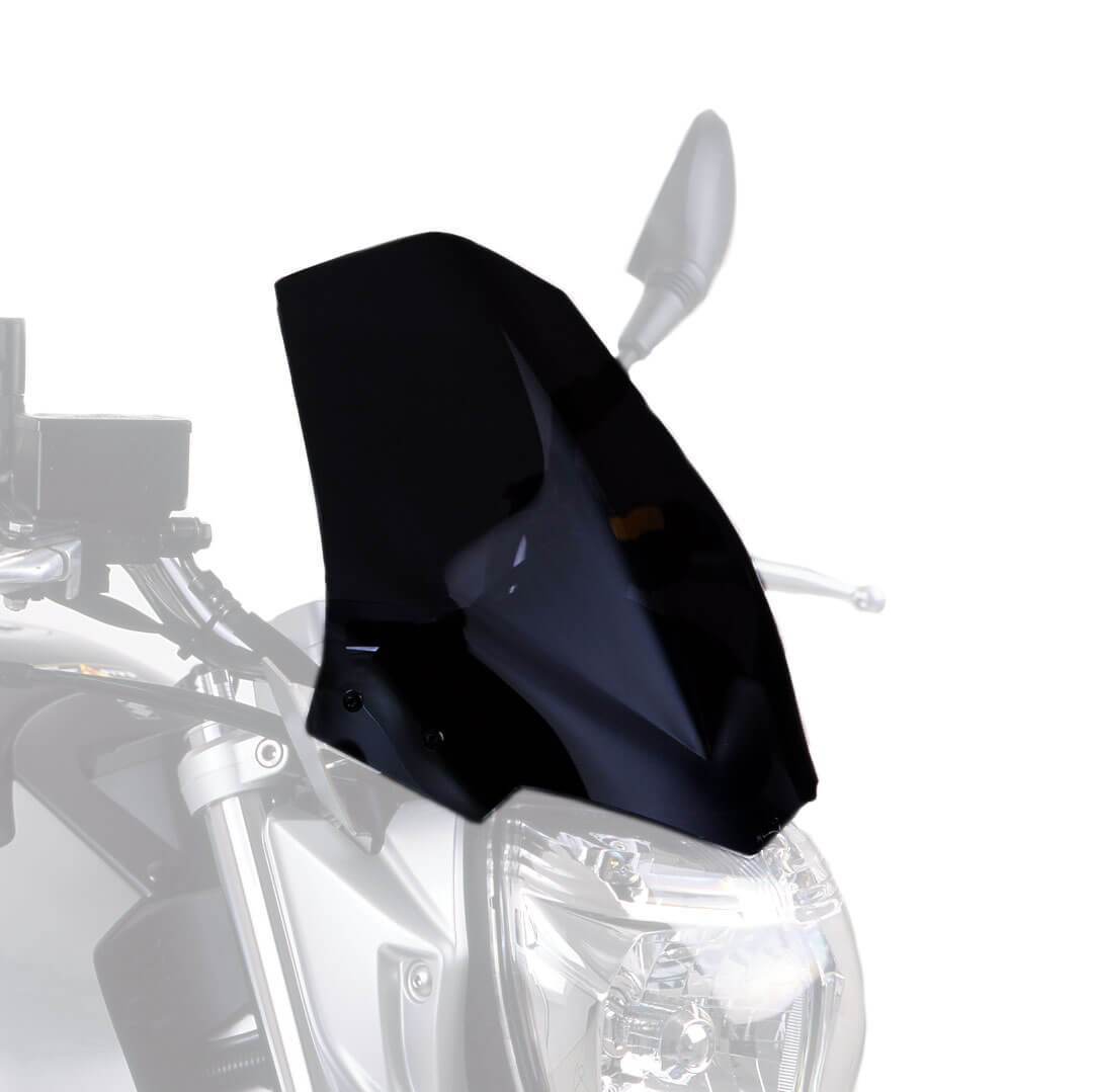 Puig Sport Screen | Black (Opaque) | Suzuki GSR 600 2006>2011 - Shop name