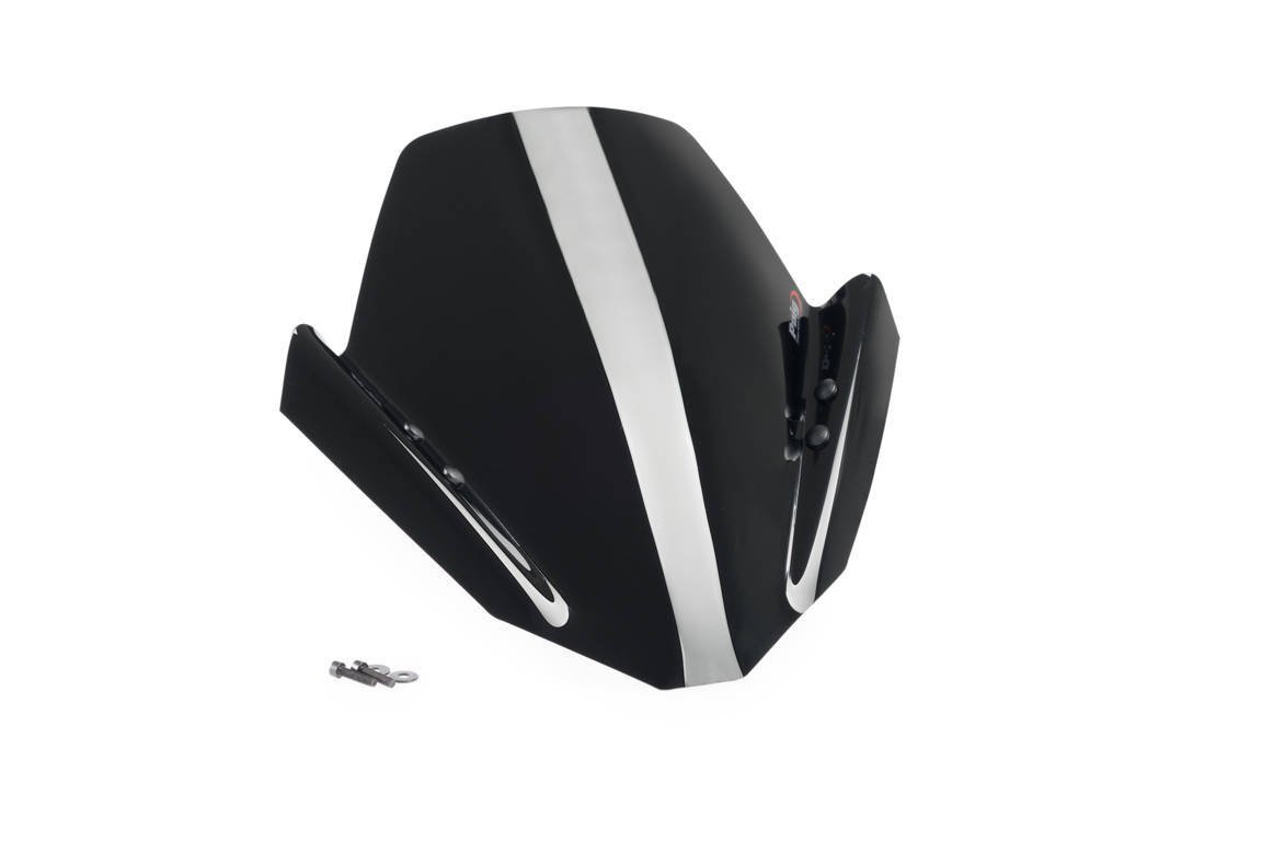 Puig Sport Screen | Black (Opaque) | Yamaha FZ1 2006>2015 - Shop name