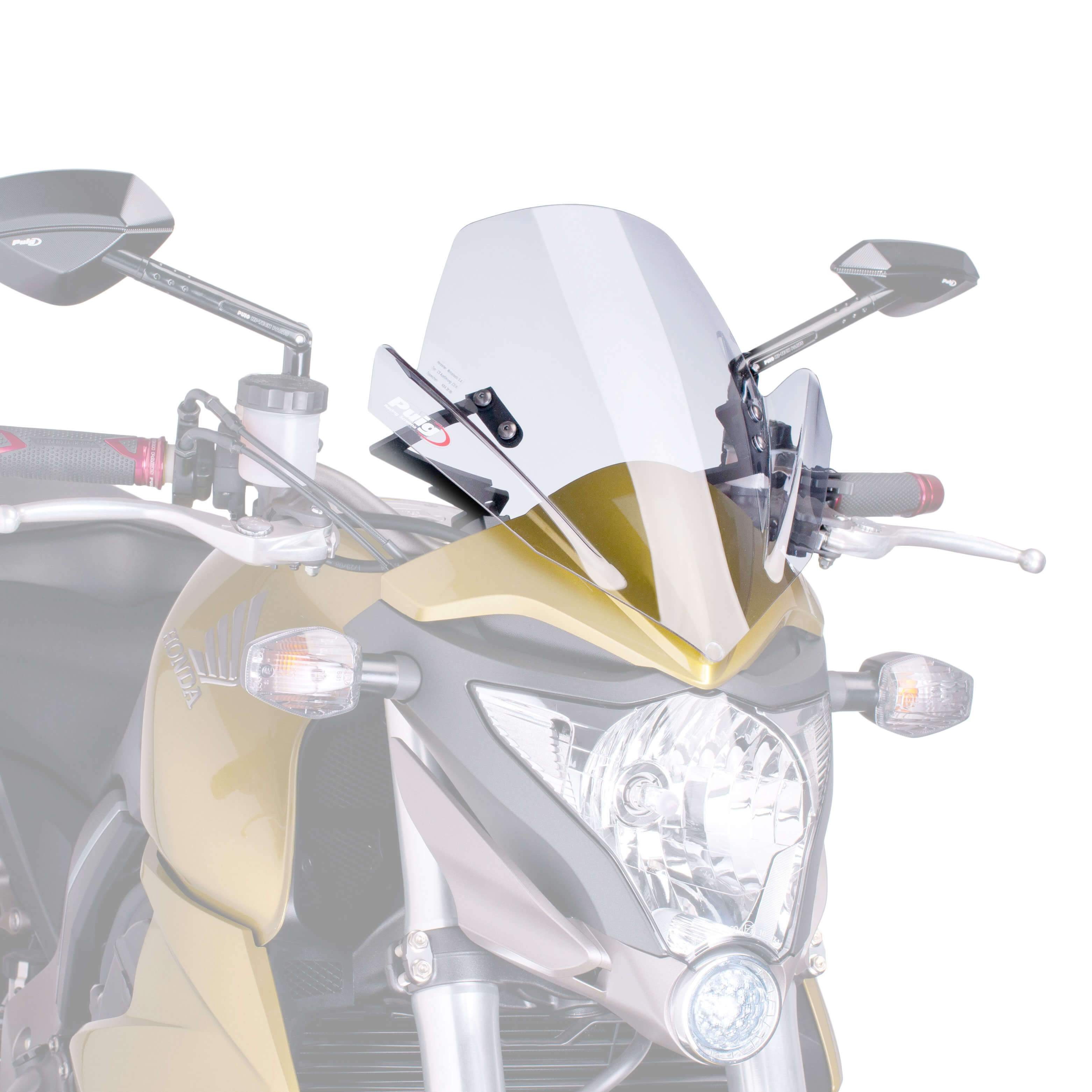 Puig Sport Screen | Clear | Honda CB 1000 R 2011>2017 - Shop name