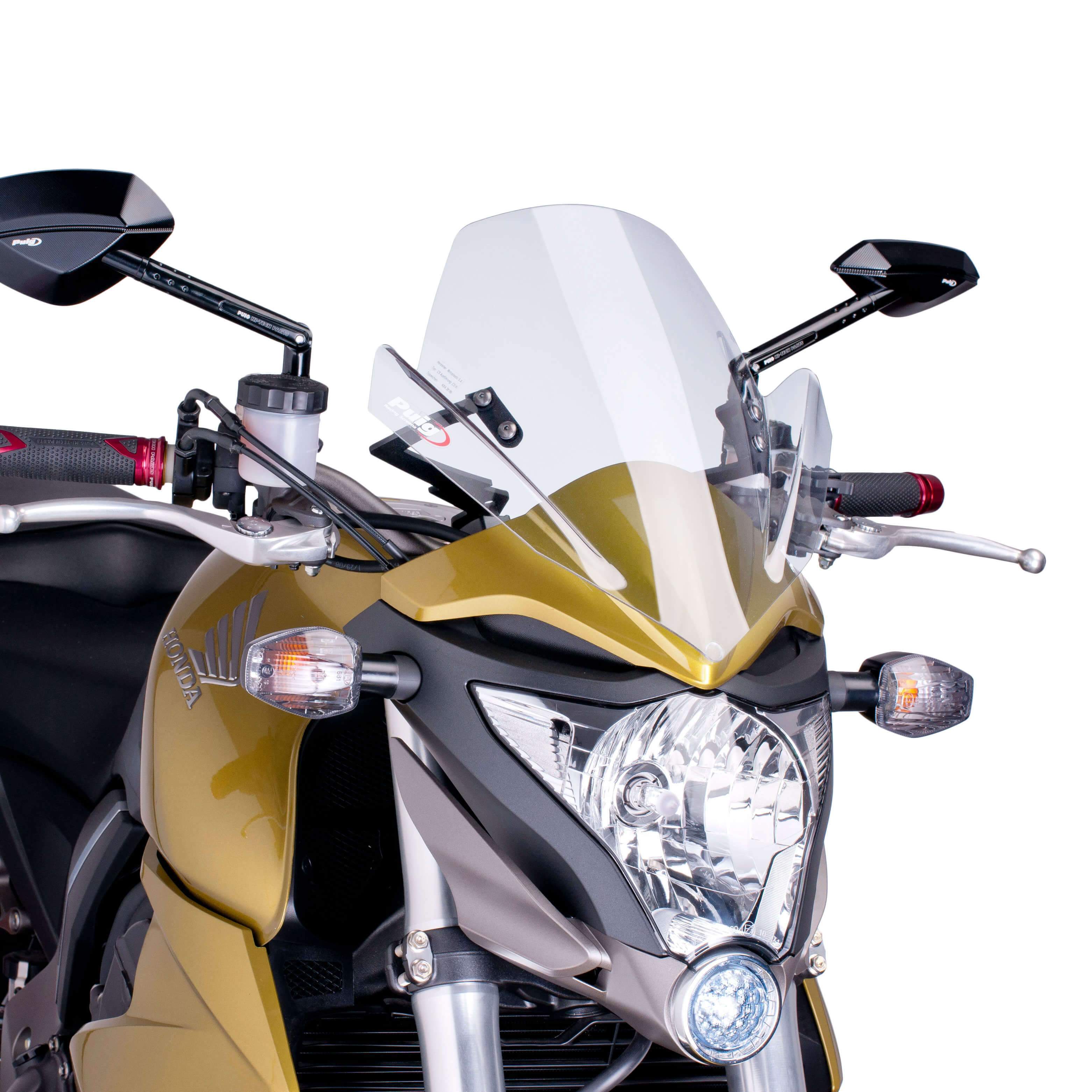 Puig Sport Screen | Clear | Honda CB 1000 R 2011>2017 - Shop name