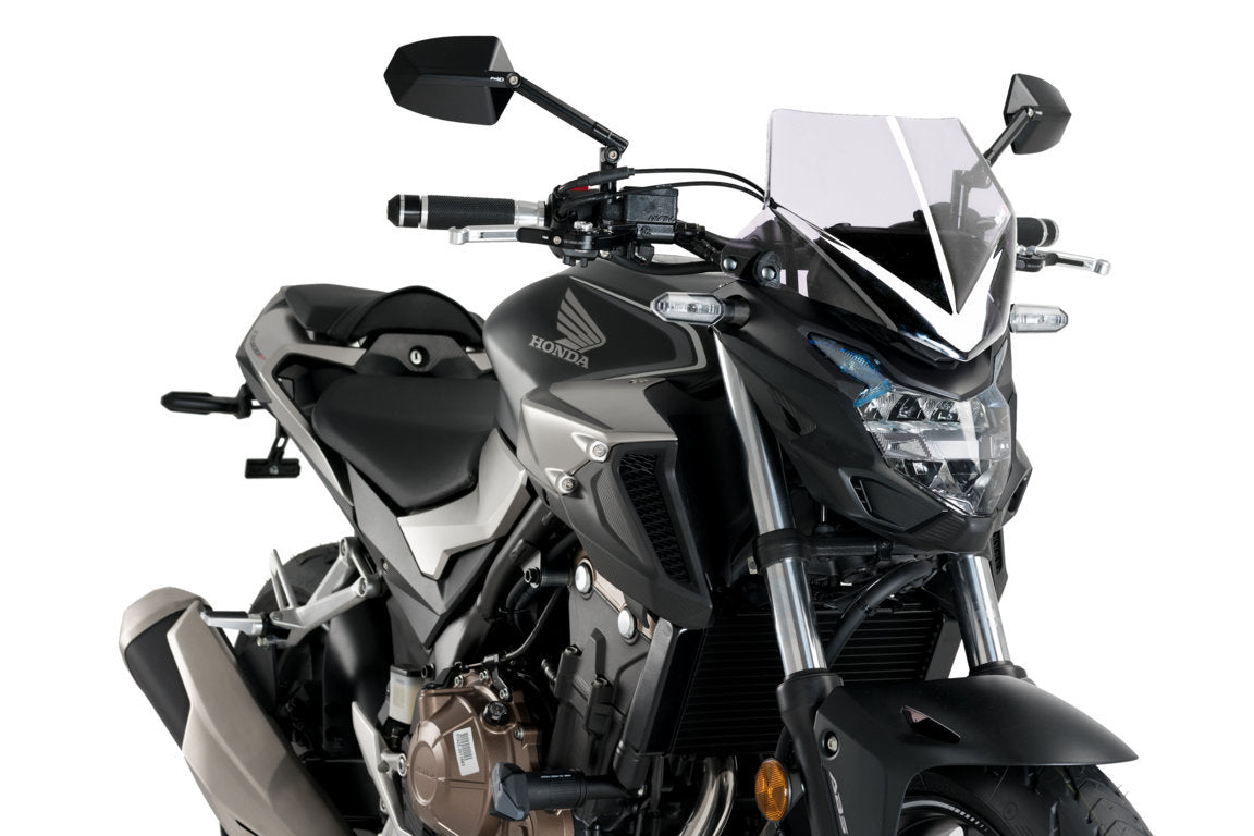 Puig Sport Screen | Clear | Honda CB 500 F 2016>Current - Shop name