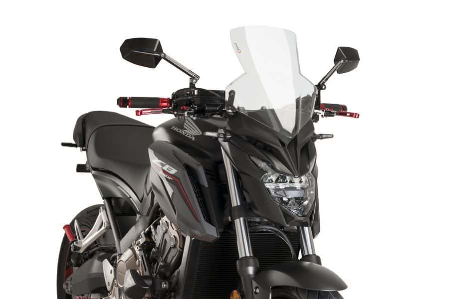 Puig Sport Screen | Clear | Honda CB 650 F 2014>2020 - Shop name