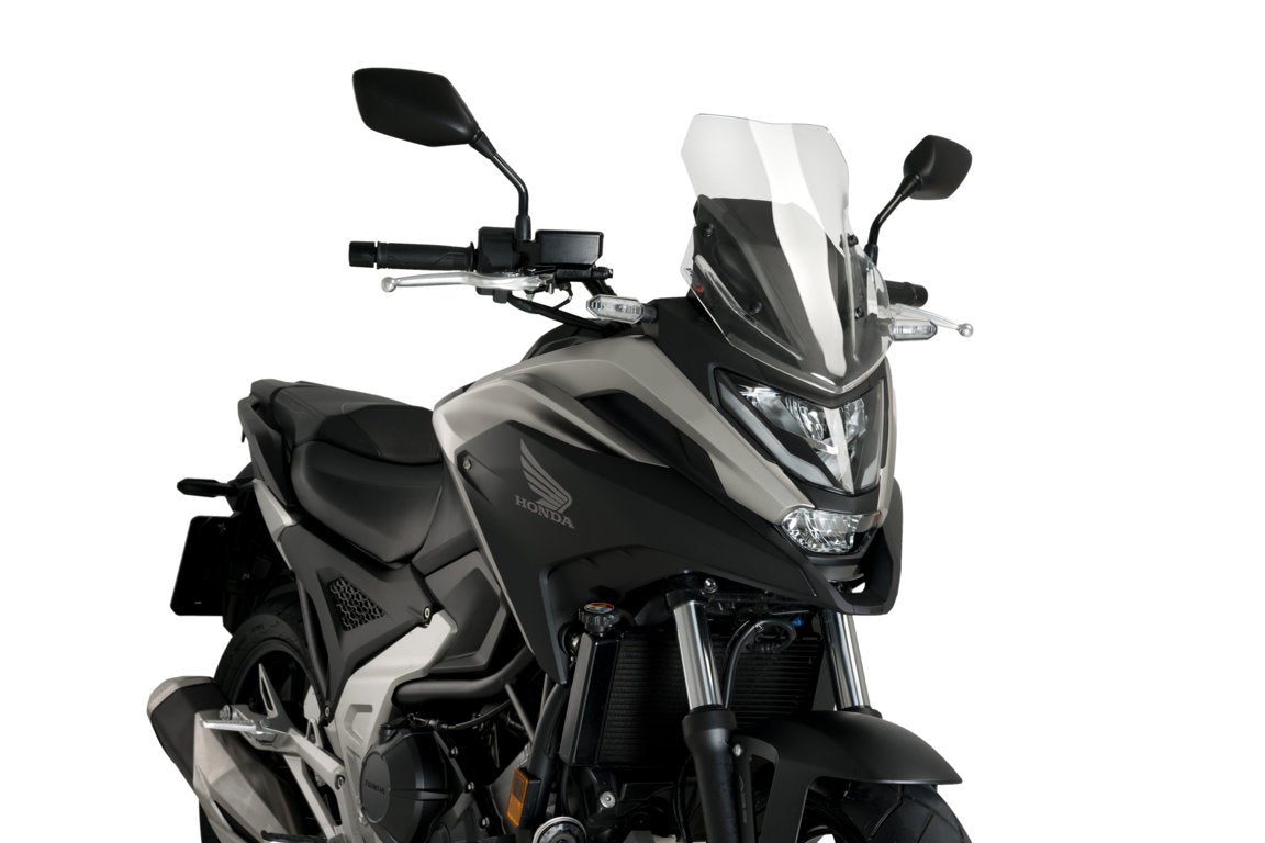 Puig Sport Screen | Clear | Honda NC 750 X 2021>2024 - Pyramid Motorcycle Accessories