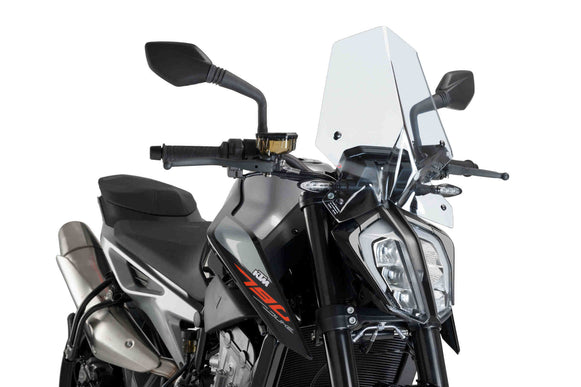 Puig Sport Screen | Clear | KTM 890 Duke 2021>Current - Shop name