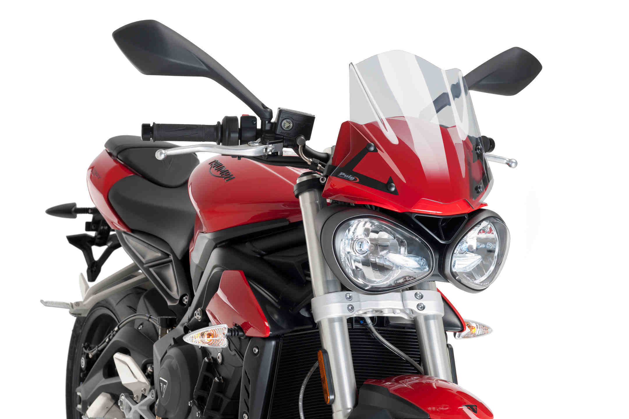 Puig Sport Screen | Clear | Triumph Street Triple 765 S 2017>2019