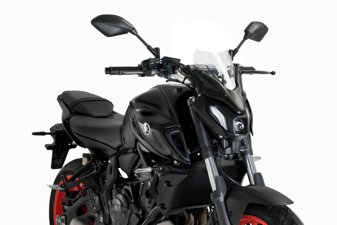 Puig Sport Screen | Clear | Yamaha MT-07 2021>2024 - Shop name