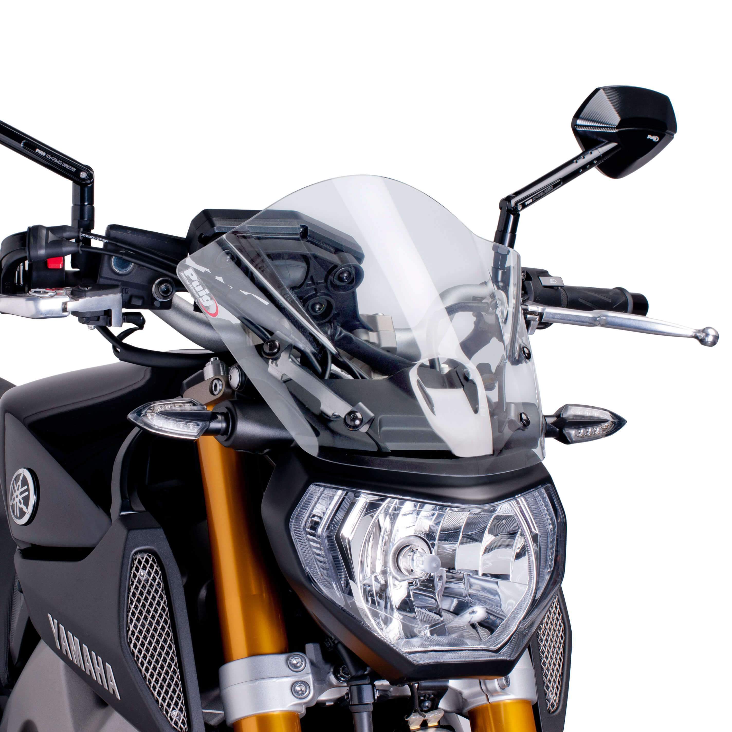 Puig Sport Screen | Clear | Yamaha MT-09 2013>2016 - Shop name