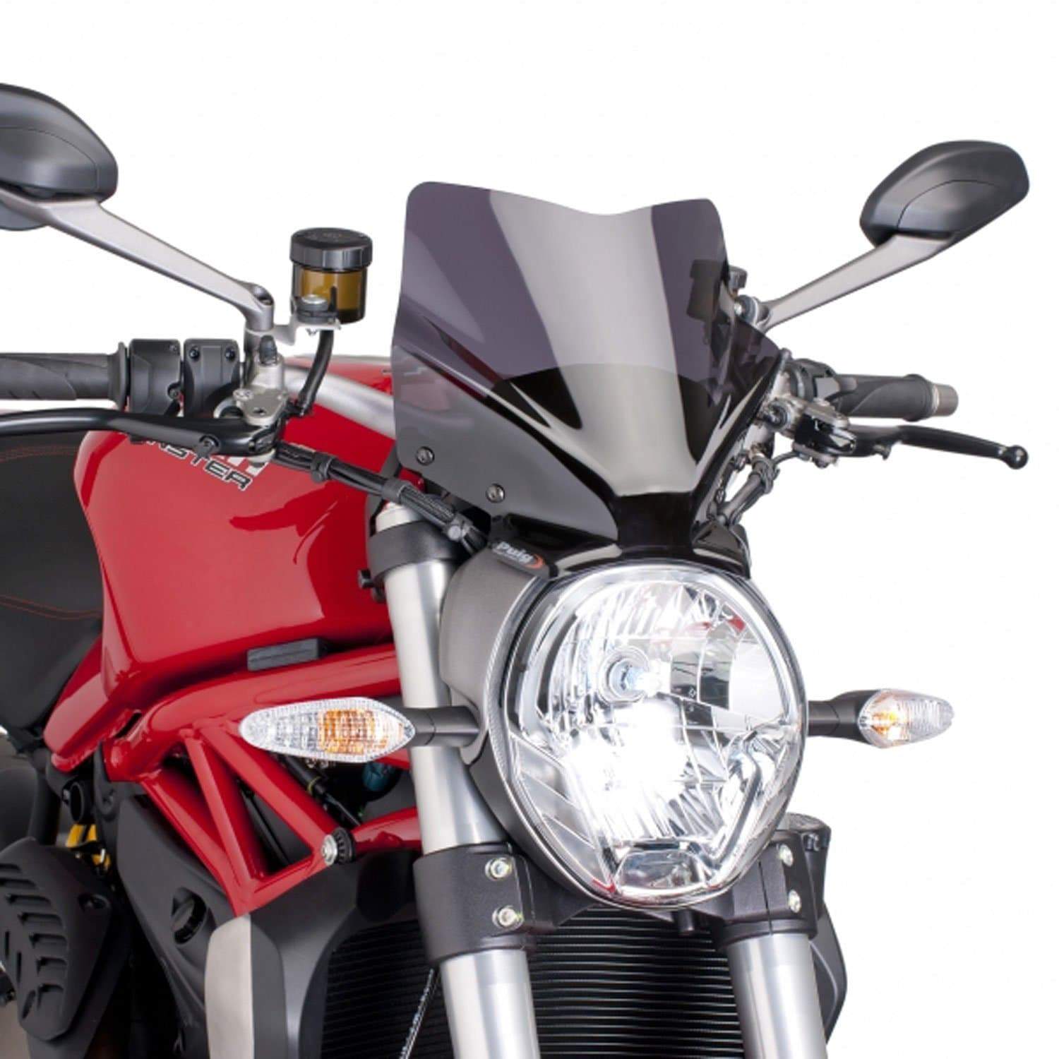 Puig Sport Screen | Dark Smoke | Ducati Monster 1200/S 2014>Current - Shop name