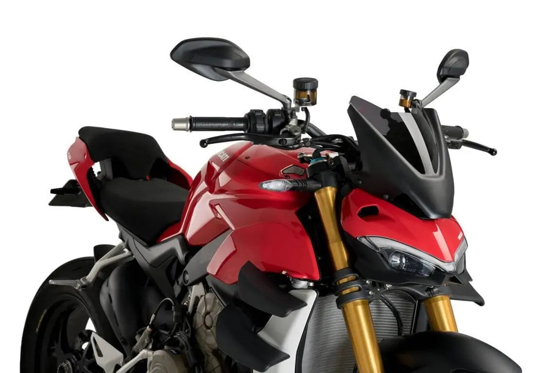 Puig Sport Screen | Dark Smoke | Ducati Streetfighter V2 2022>2024 - Shop name