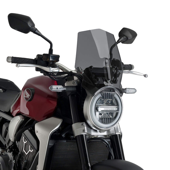 Puig Sport Screen | Dark Smoke | Honda CB 1000 R 2018>2020 - Pyramid Motorcycle Accessories
