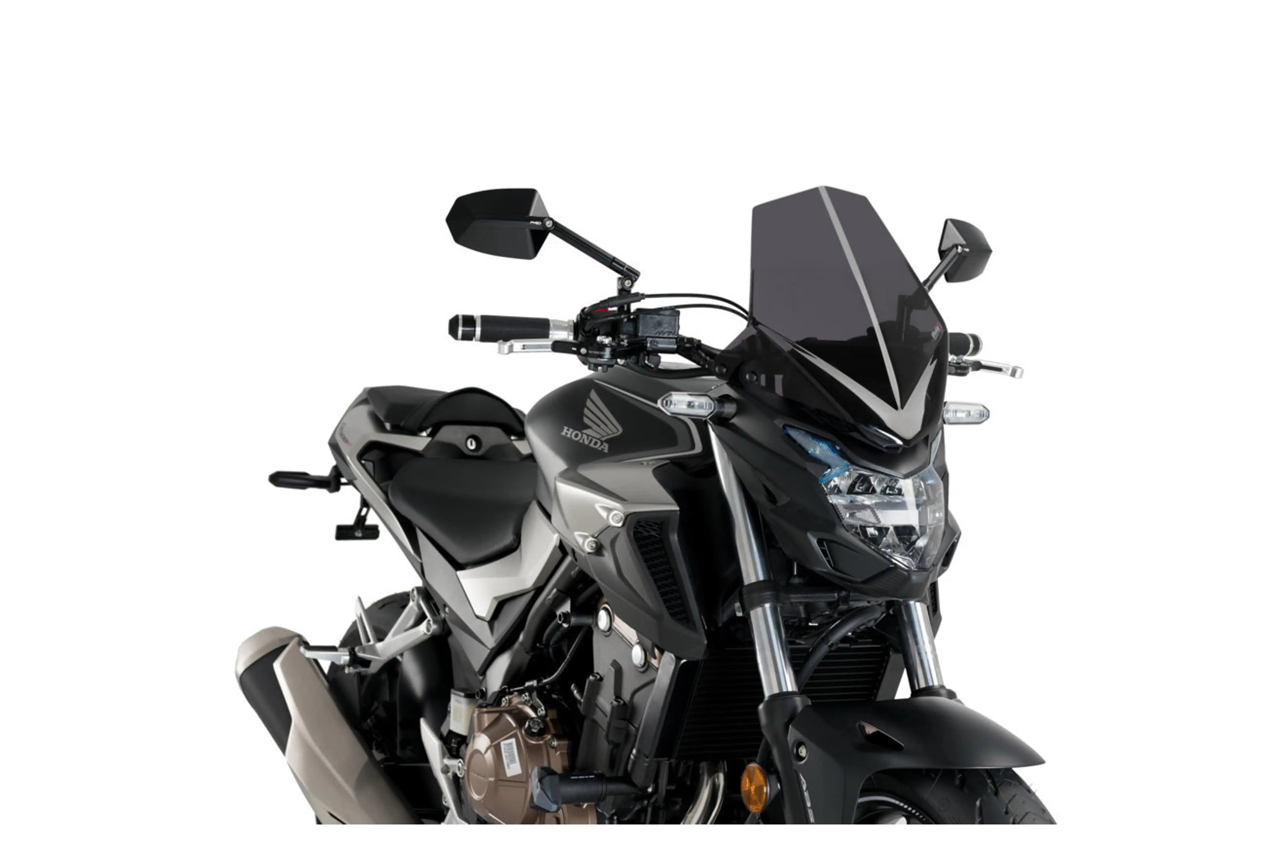 Puig Sport Screen | Dark Smoke | Honda CB 500 F 2016>Current - Shop name