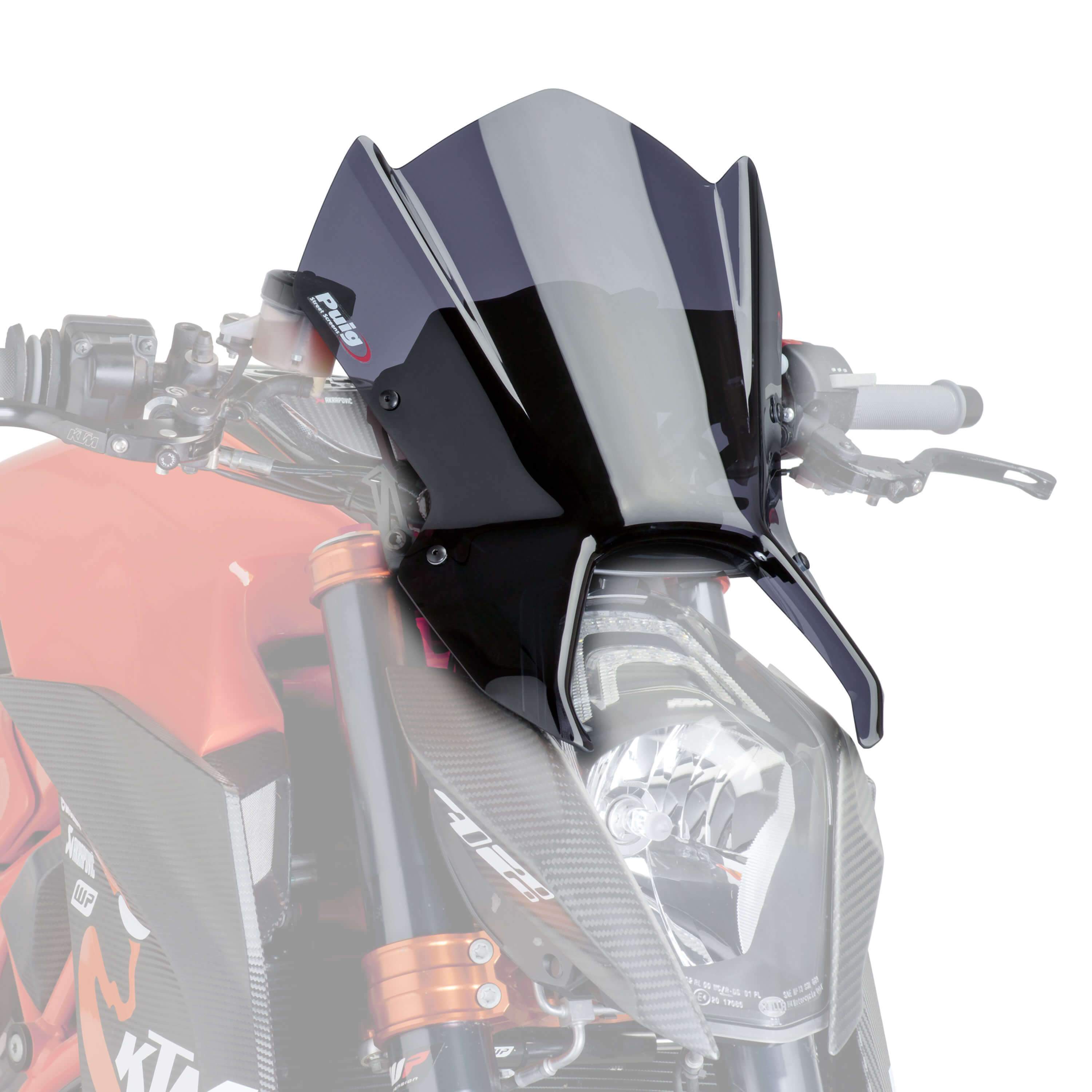 Puig Sport Screen | Dark Smoke | KTM 1290 Super Duke R 2014>2016 - Shop name