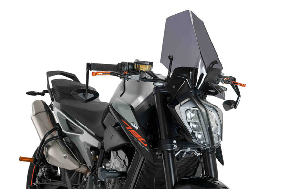 Puig Sport Screen | Dark Smoke | KTM 890 Duke 2021>Current - Shop name