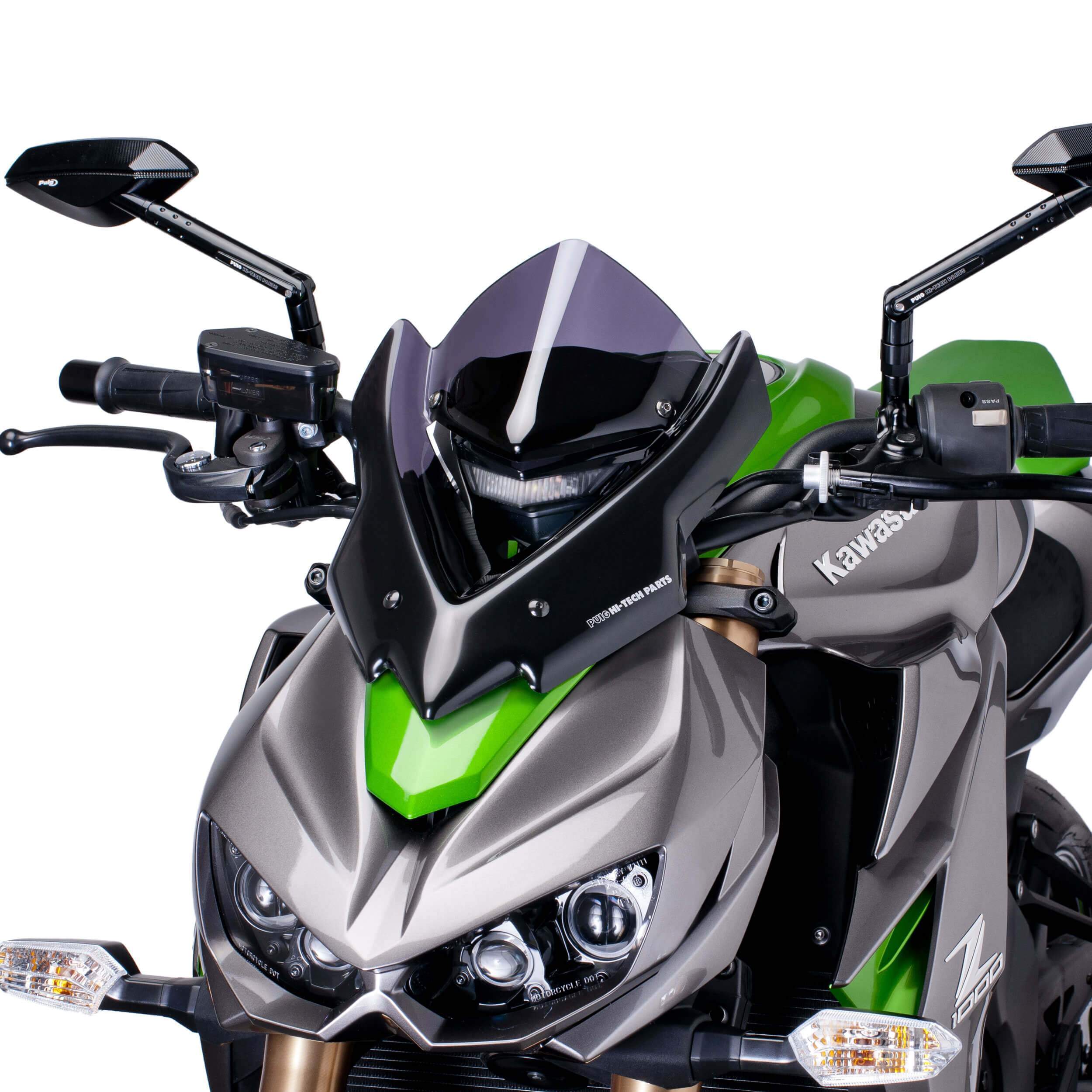 Puig Sport Screen | Dark Smoke | Kawasaki Z 1000 2014>2018 - Shop name