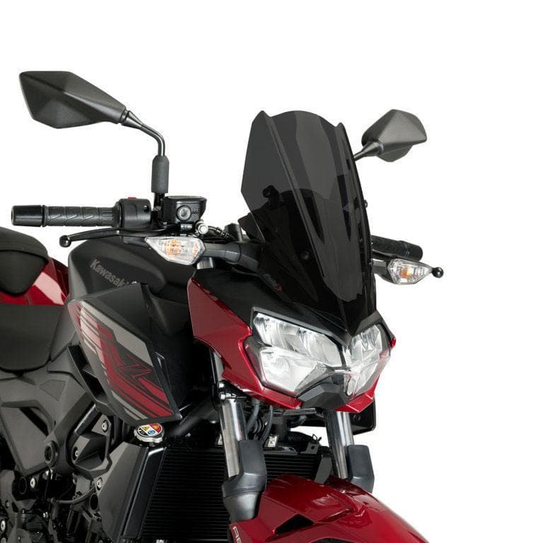 Puig Sport Screen | Dark Smoke | Kawasaki Z 400 2019>Current - Shop name