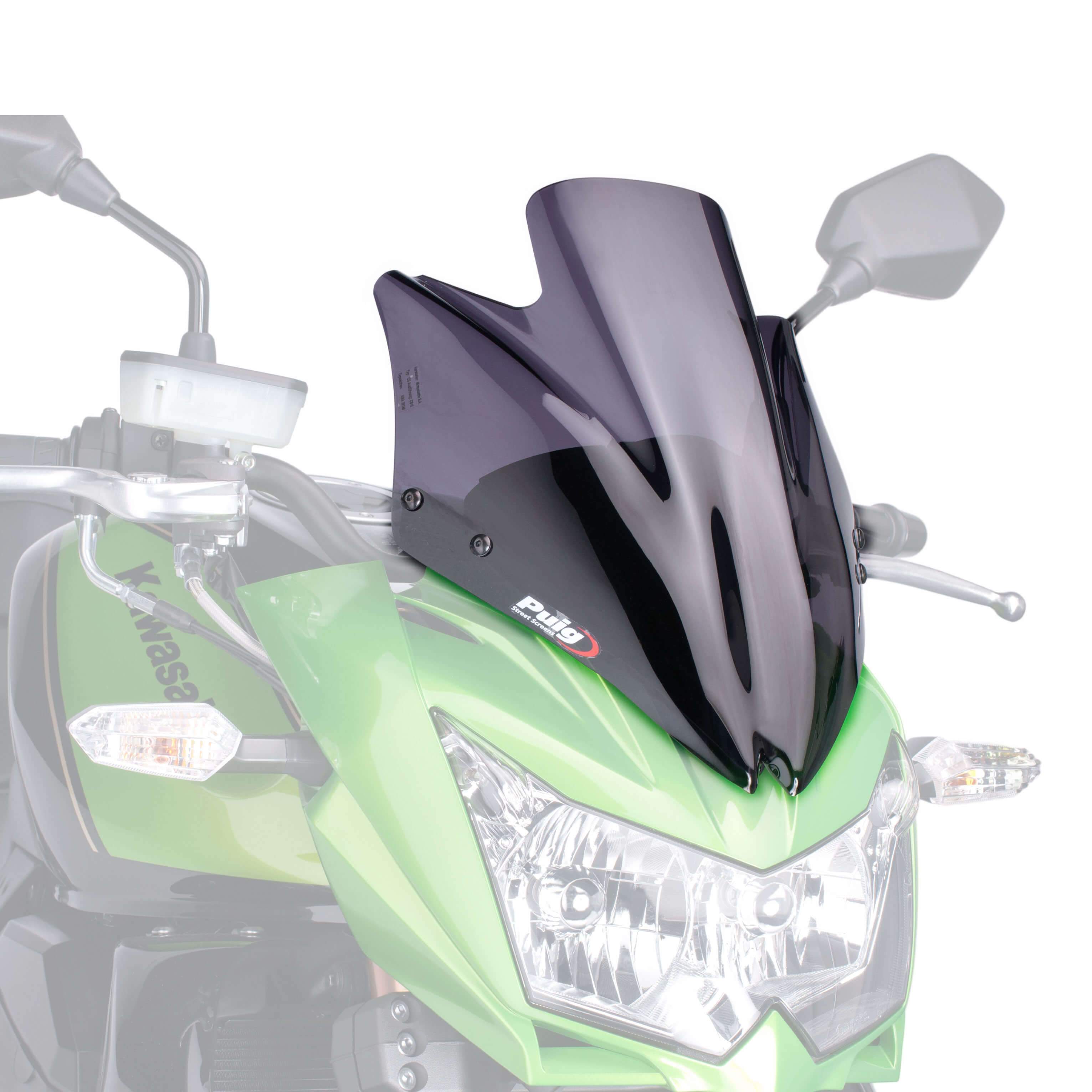Puig Sport Screen | Dark Smoke | Kawasaki Z 750 2007>2012 - Shop name