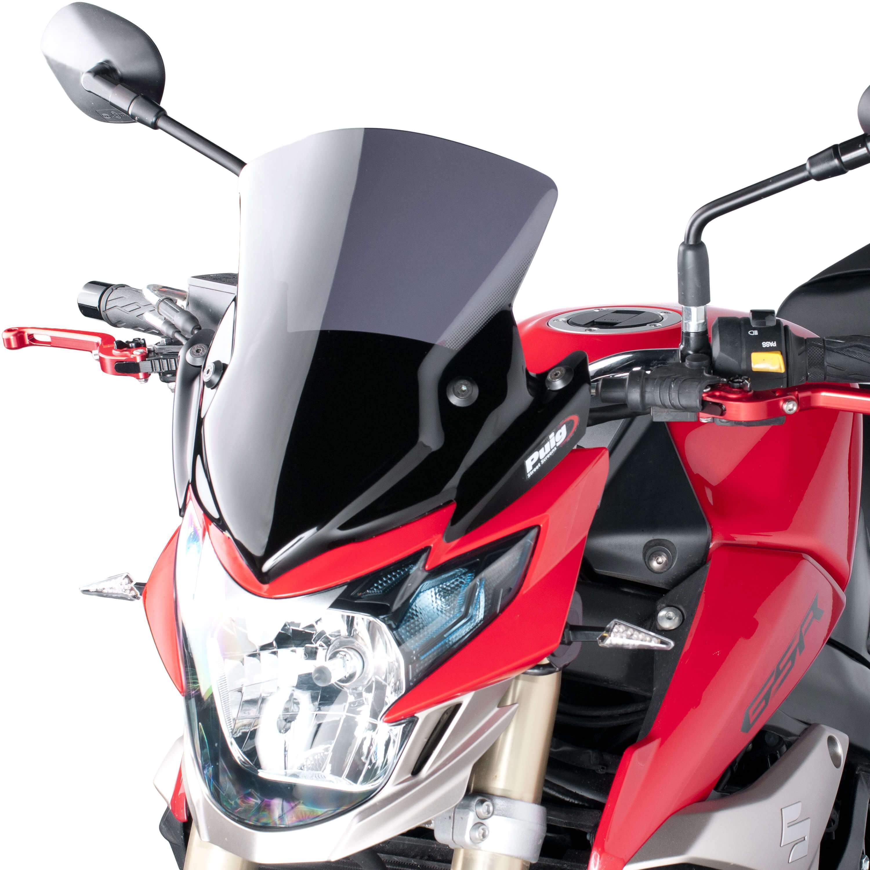 Puig Sport Screen | Dark Smoke | Suzuki GSR 750 2011>2016 - Shop name