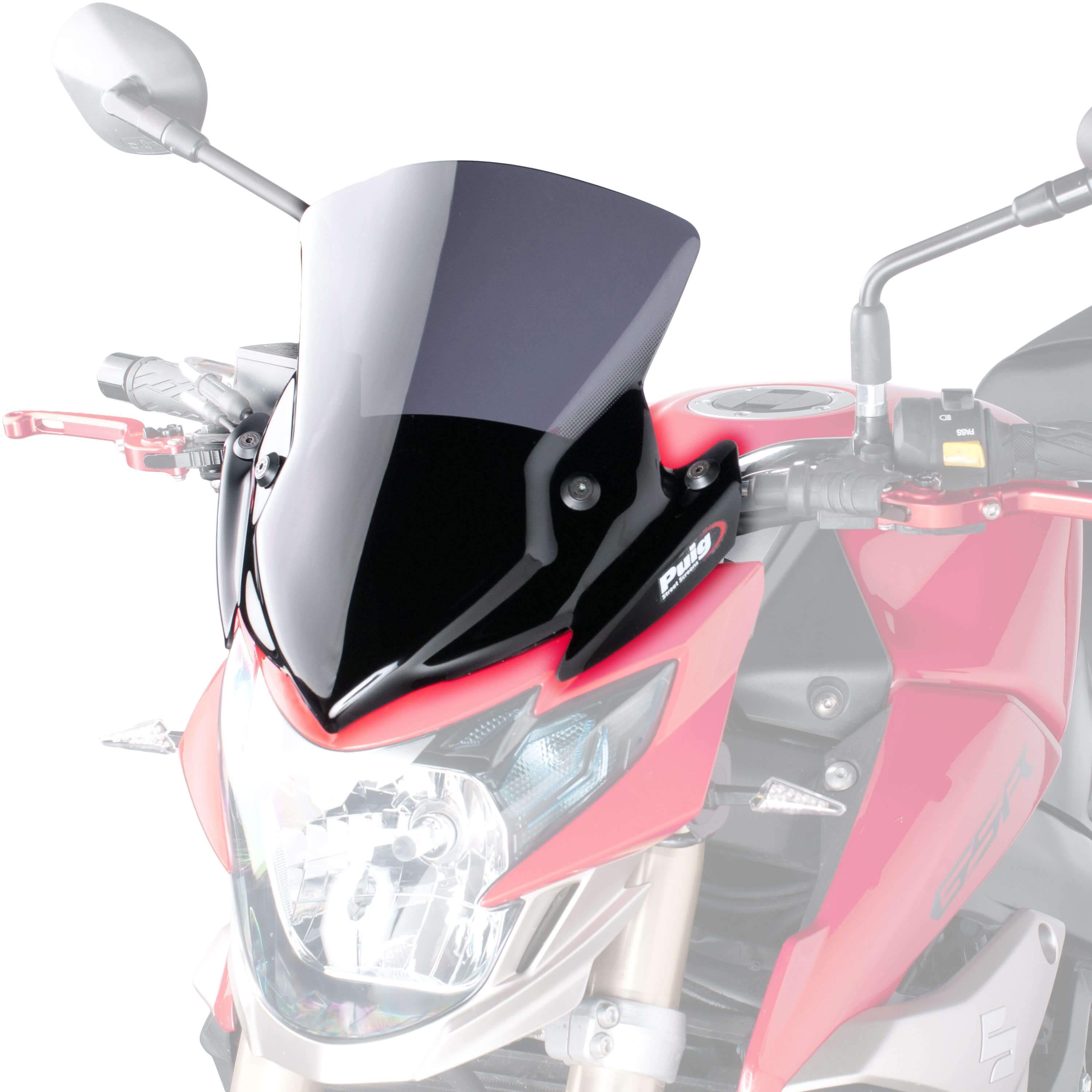 Puig Sport Screen | Dark Smoke | Suzuki GSR 750 2011>2016 - Shop name