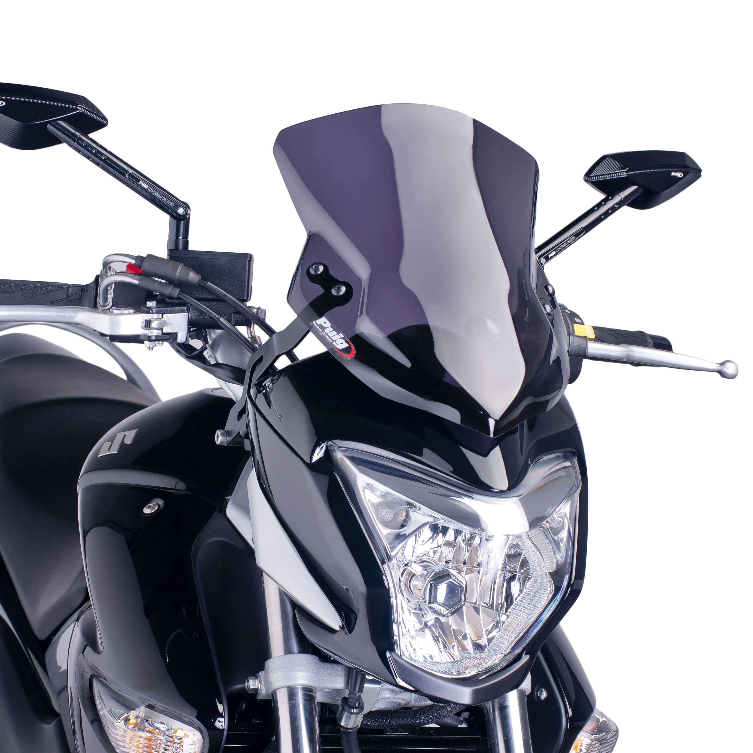 Puig Sport Screen | Dark Smoke | Suzuki GW 250 Inazuma 2013>2016 - Shop name