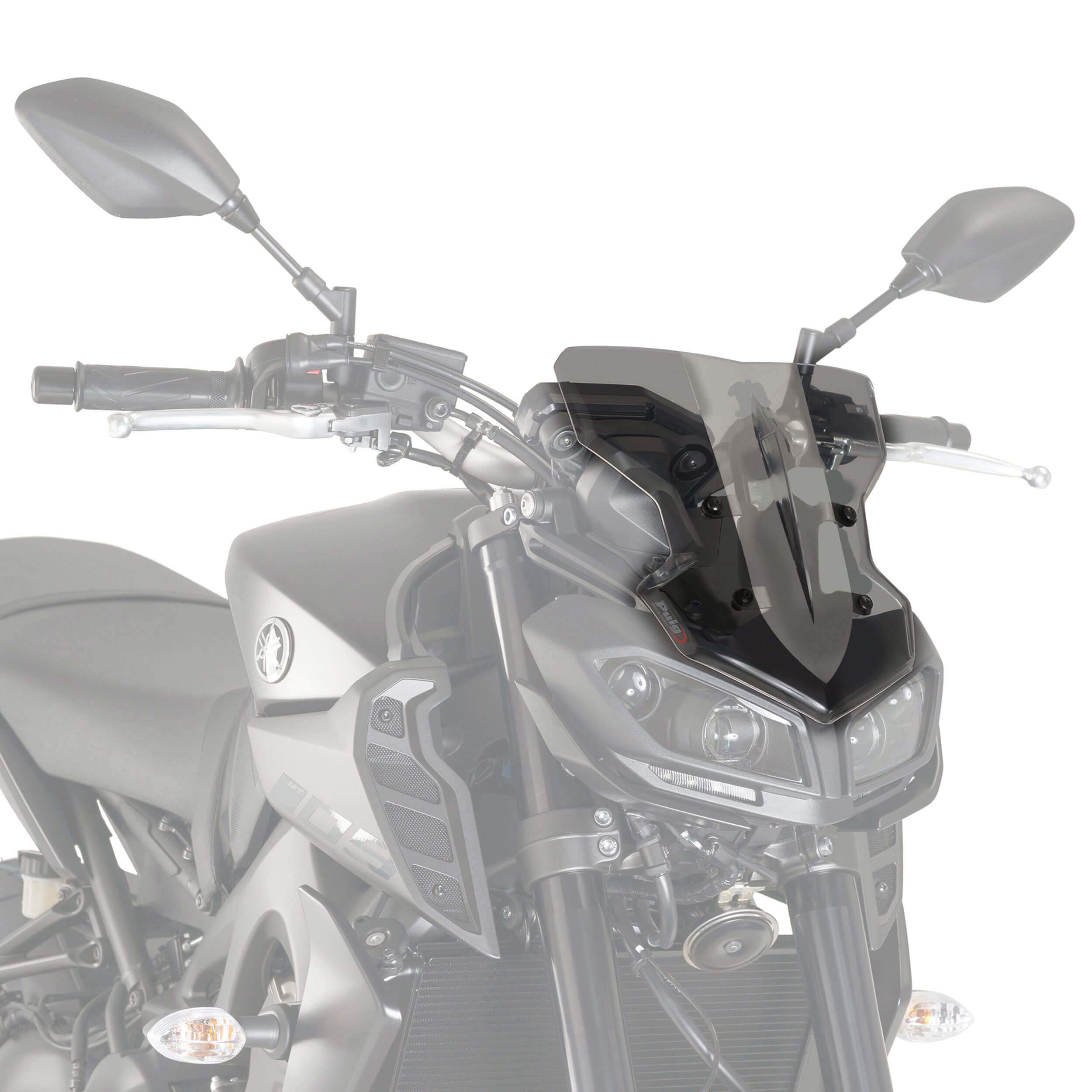 Puig Sport Screen | Dark Smoke | Yamaha MT-09 SP 2018>2020 - Shop name