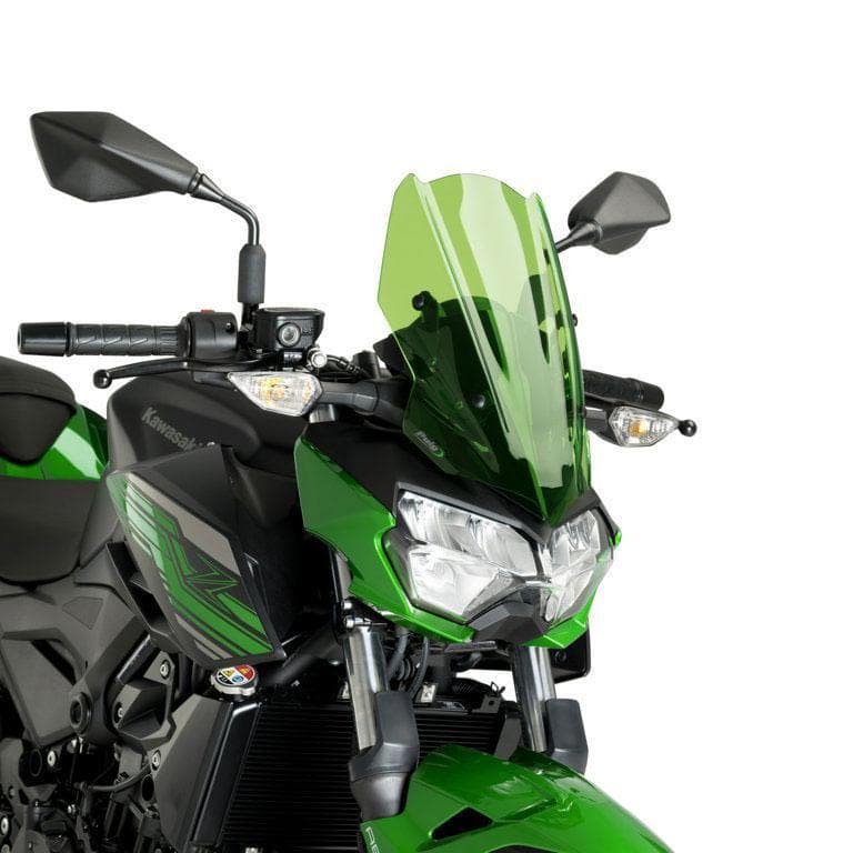 Puig Sport Screen | Green | Kawasaki Z 400 2019>Current - Shop name