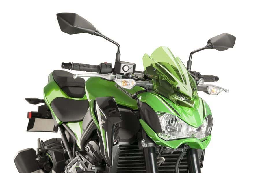 Puig Sport Screen | Green | Kawasaki Z 900 2017>2019 - Shop name