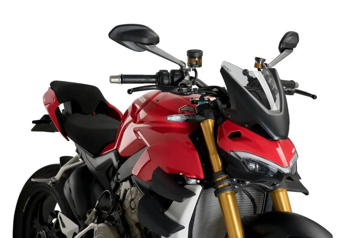 Puig Sport Screen | Light Smoke | Ducati Streetfighter V2 2022>2024 - Shop name