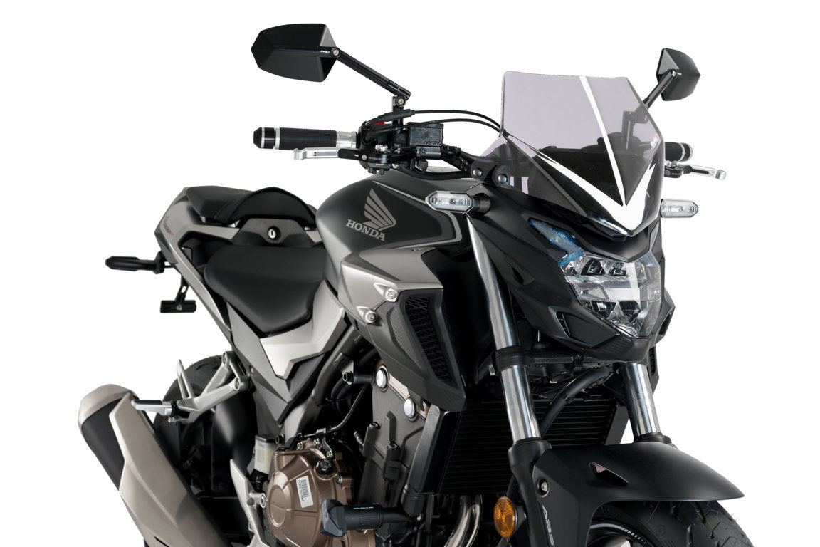Puig Sport Screen | Light Smoke | Honda CB 500 F 2016>Current - Shop name