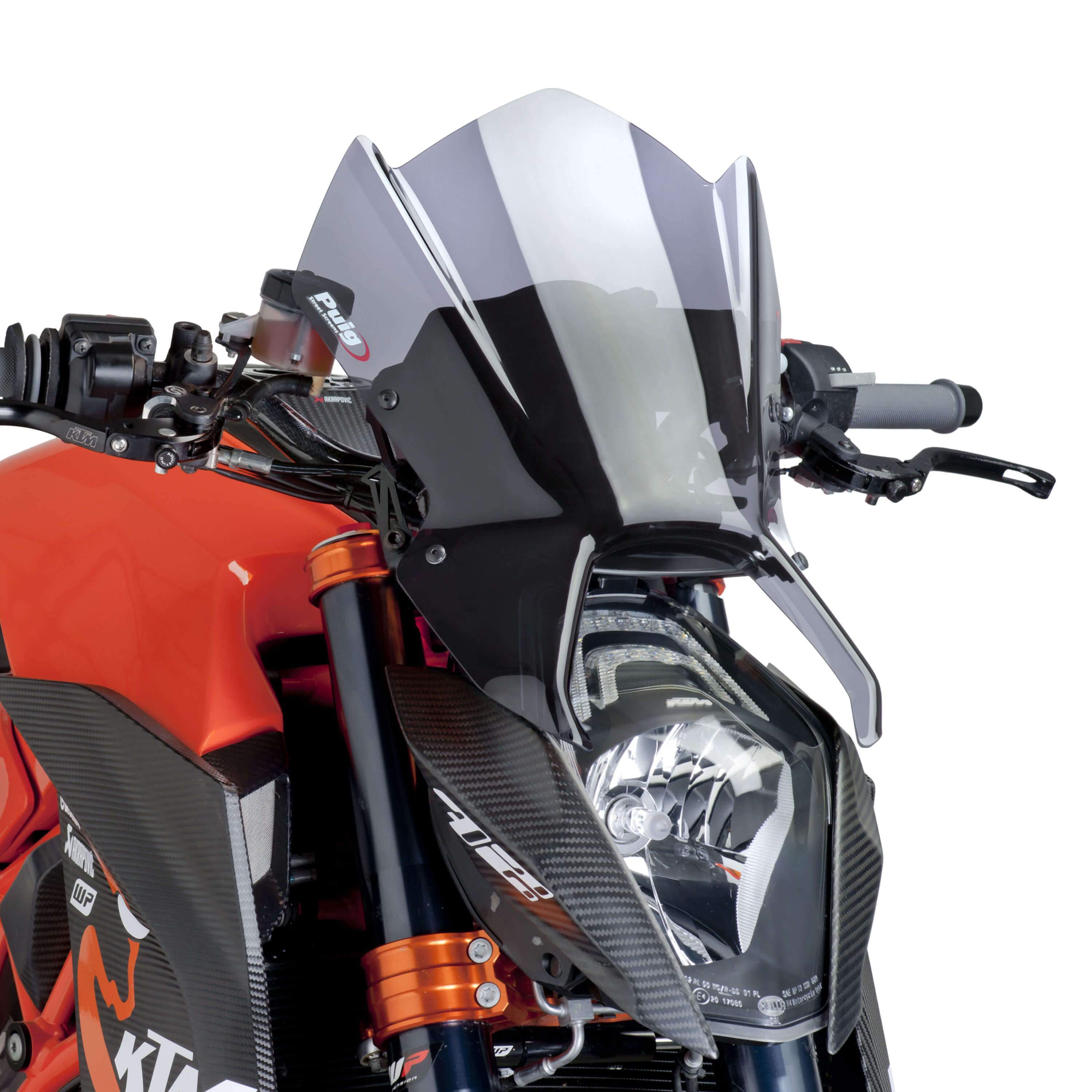 Puig Sport Screen | Light Smoke | KTM 1290 Super Duke R 2014>2016 - Shop name