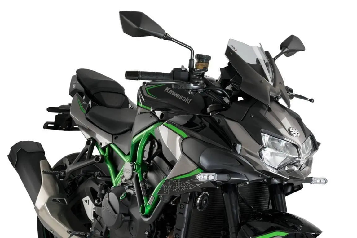 Puig Sport Screen | Light Smoke | Kawasaki Z H2 2020>Current - Shop name