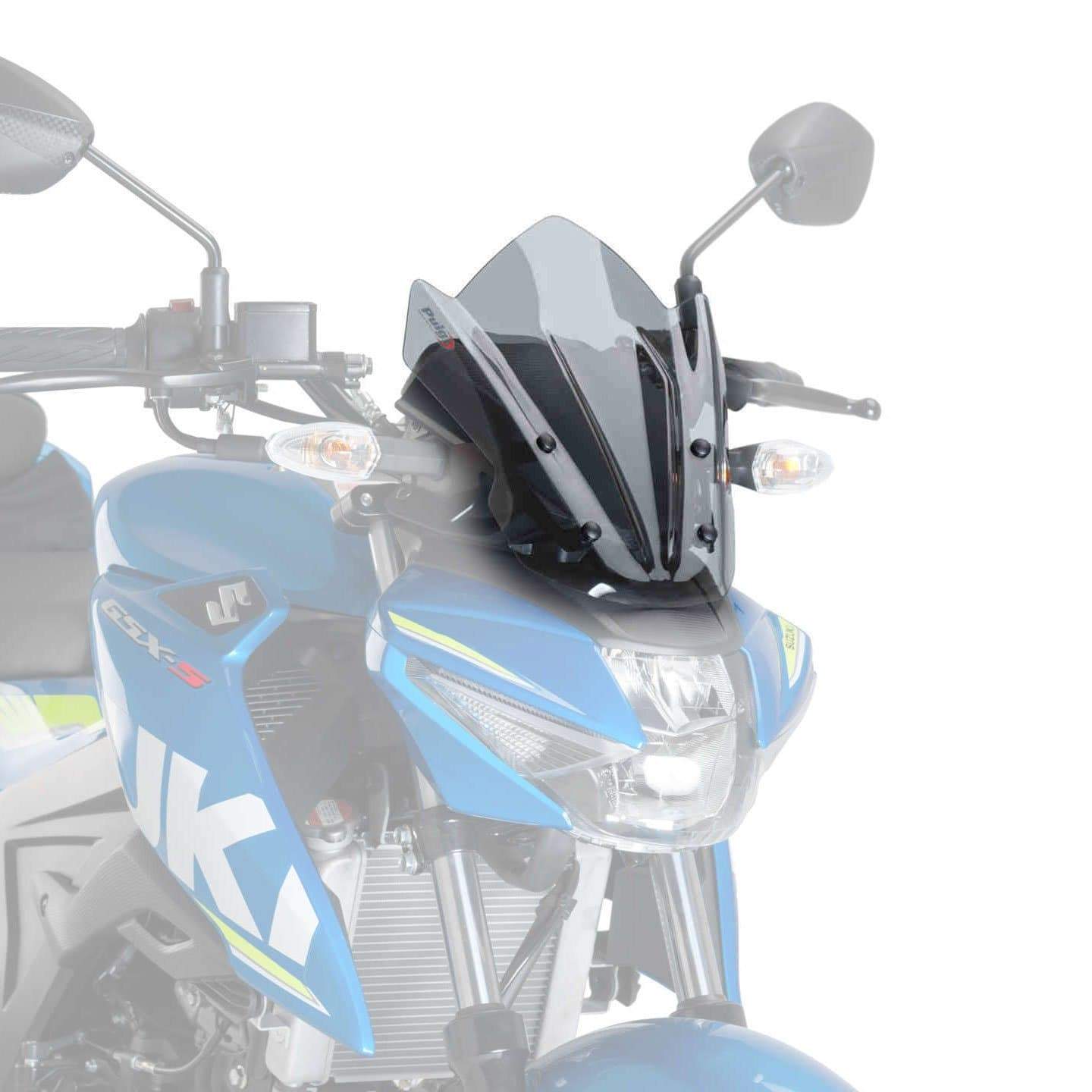 Puig Sport Screen | Light Smoke | Suzuki GSX-S 125 2017>Current - Shop name