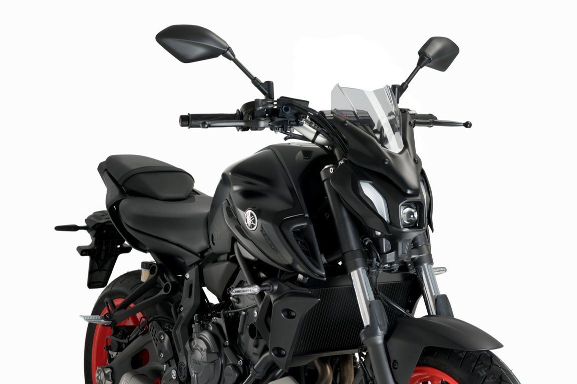 Puig Sport Screen | Light Smoke | Yamaha MT-07 2021>2024 - Shop name