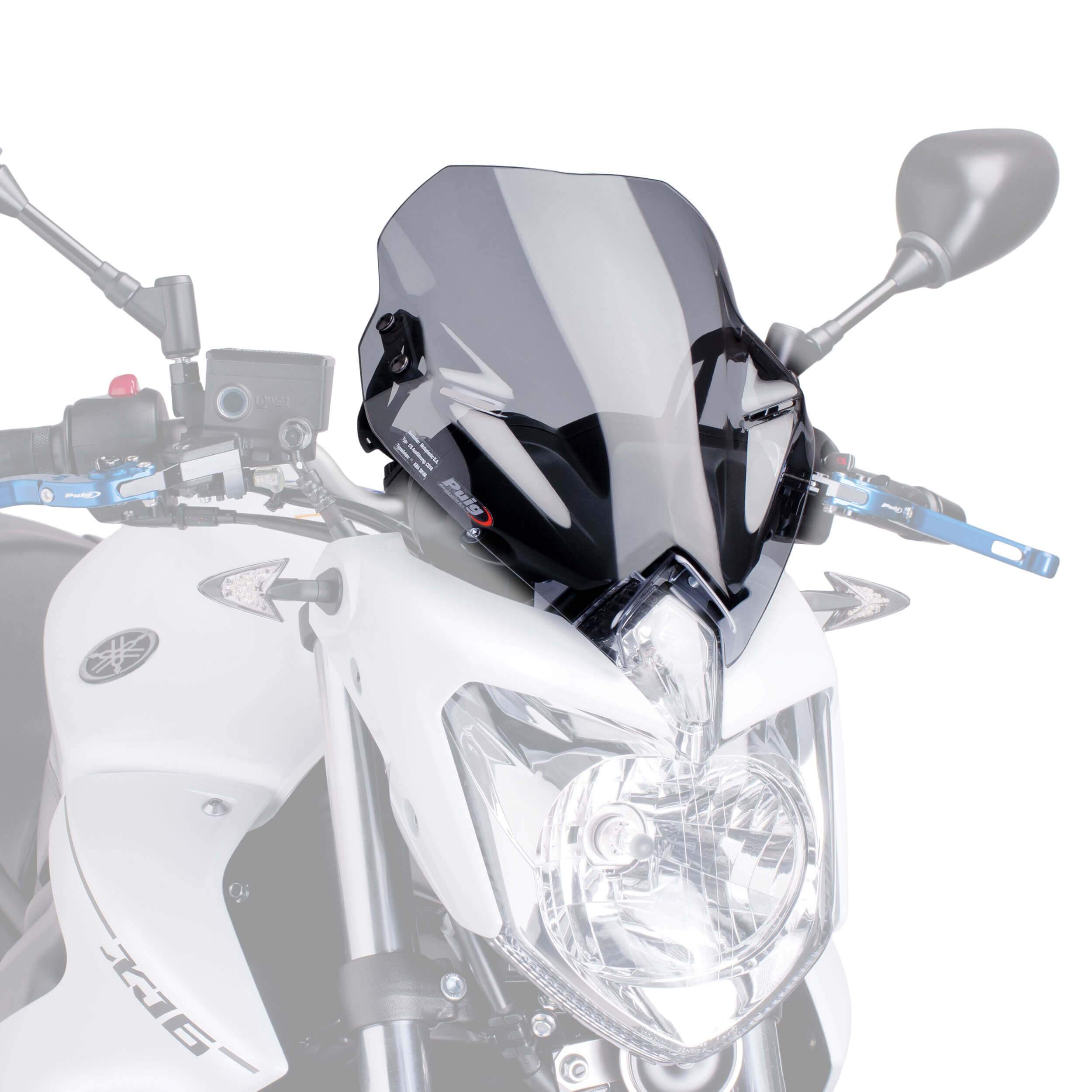 Puig Sport Screen | Light Smoke | Yamaha XJ6 2009>2016 - Shop name