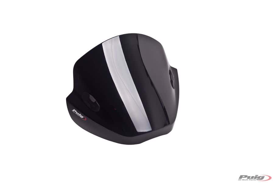 Puig Stream Screen | Black (Opaque) | Kawasaki ER-6N 2012>2016 - Shop name