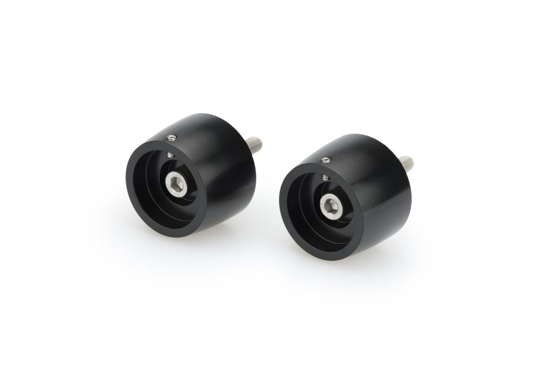 Puig Thruster Bar Ends | Black | Aprilia RS 660 2021>Current - Pyramid Motorcycle Accessories