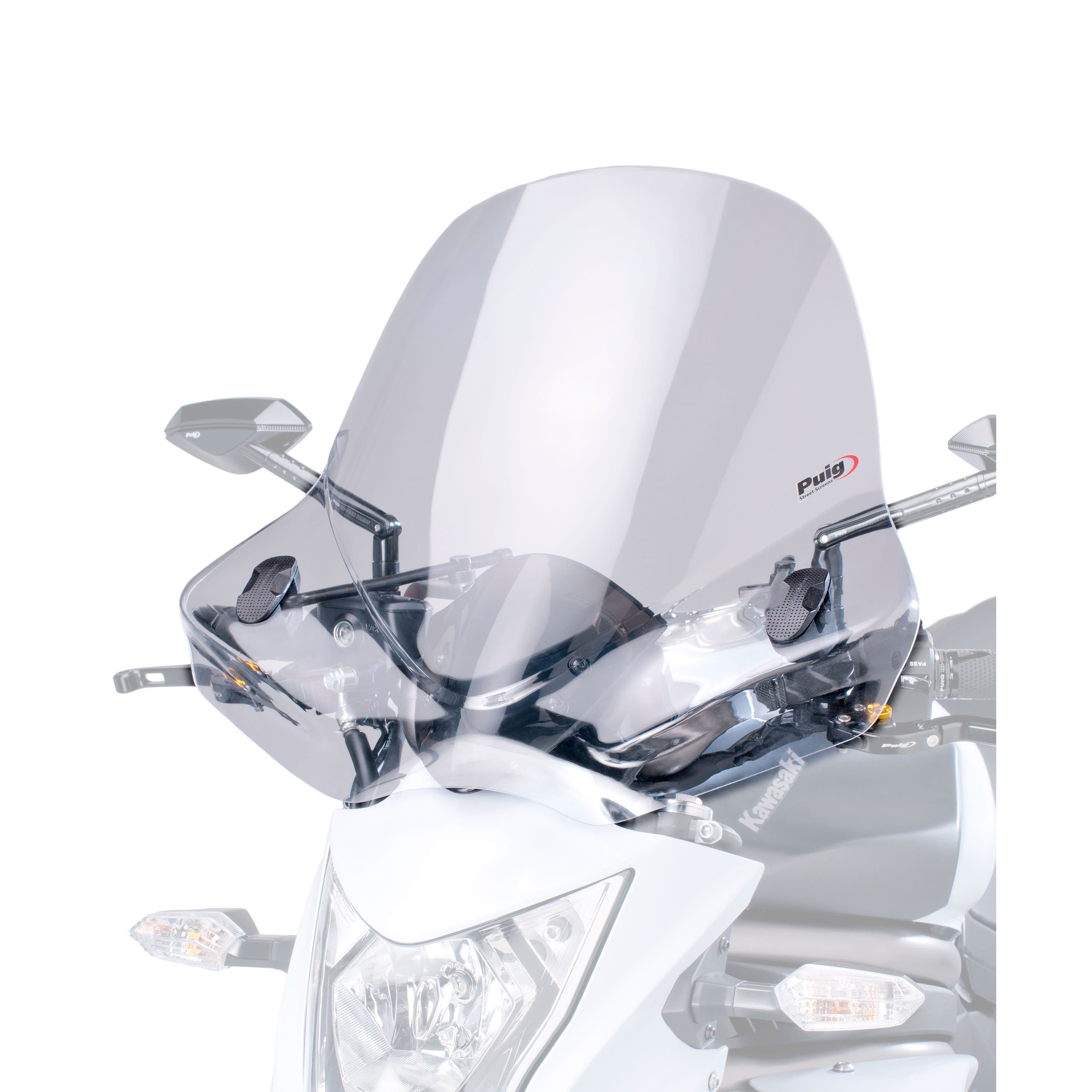 Puig Touring II Screen | Clear | Kawasaki ER-6N 2012>2016 - Shop name