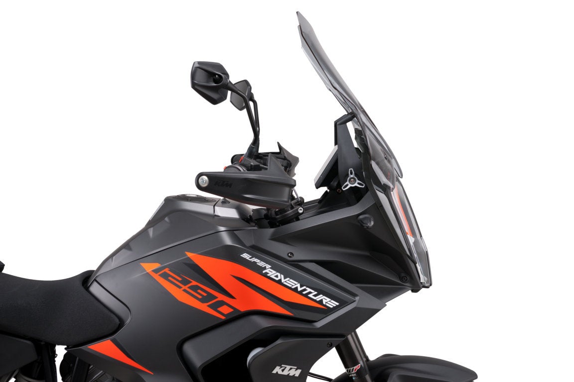Puig Touring Plus Screen | Light Smoke | KTM 1290 Super Adventure S 2021>Current - Pyramid Motorcycle Accessories